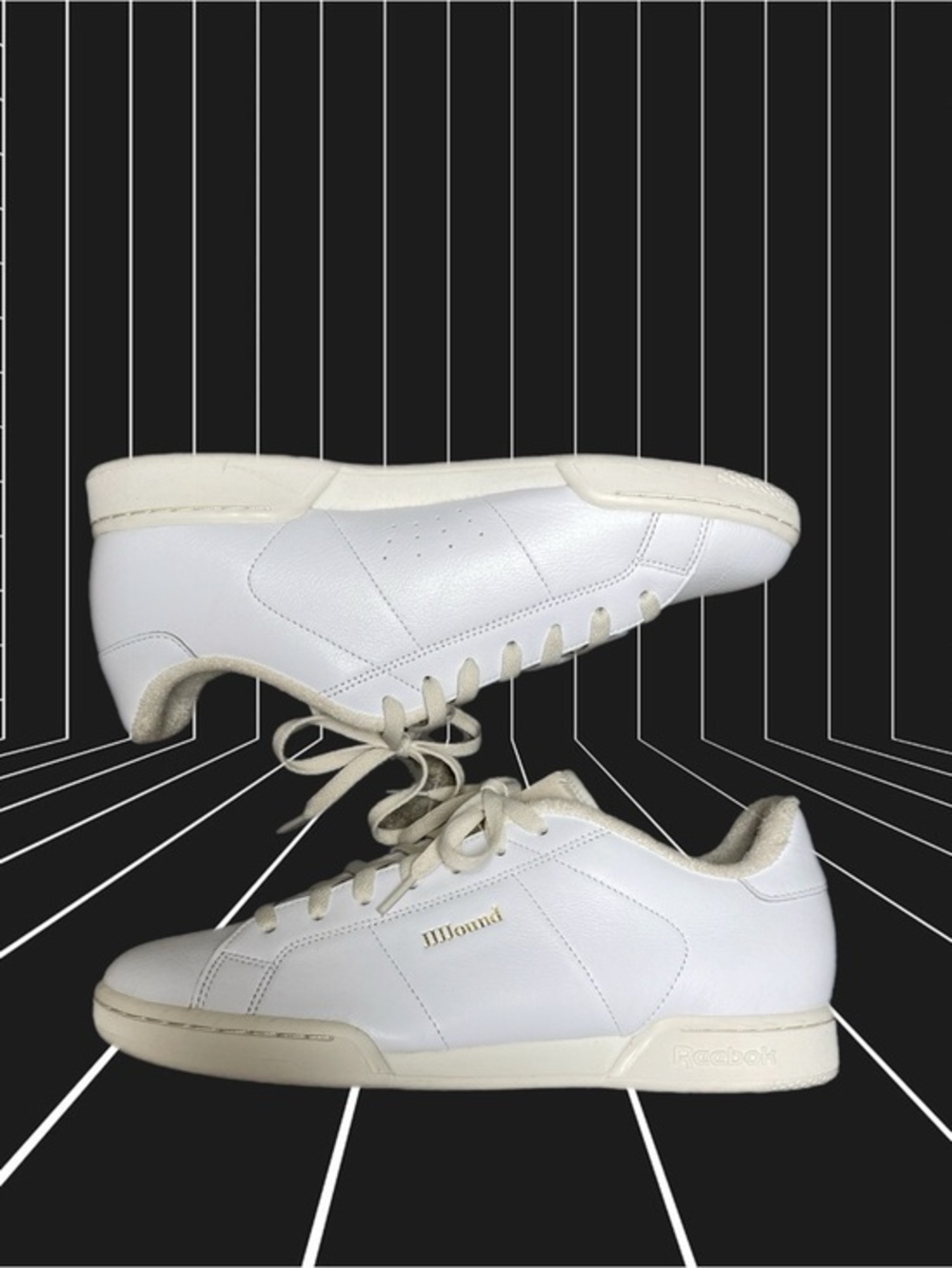 Like new! JJJJound x Reebok NPC 2 Mens White Sneakers